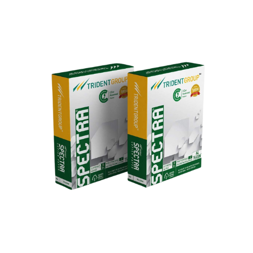 Spectra Trident Copier Paper A4 | 75 GSM | 2500 Sheets | Pack of 5 Reams