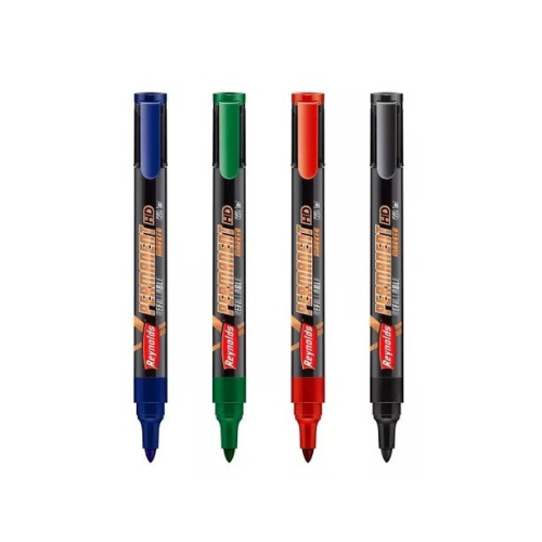 Reynolds Bold Permanent Marker | Pack of 10 | Waterproof | Multi Surface Use