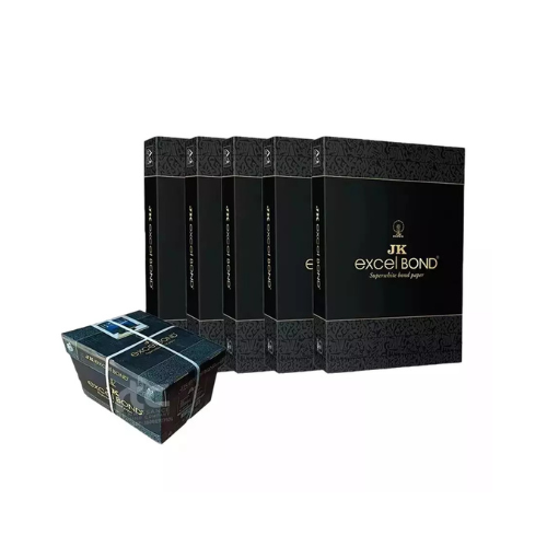 JK Bond A4 100 GSM Copier Printer Paper – Premium Quality |Pack of 4 Reams|