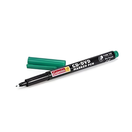 Camlin CD-DVD Marker Pen | Pack of 10 Precision Markers for Discs