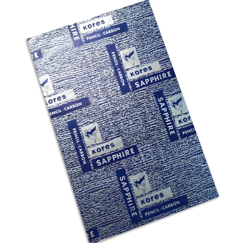 Kores Sapphire Carbon Paper | F/S Size | 100 Sheets | Pack of 1 | Clear Impressions