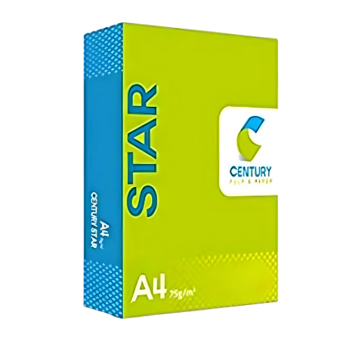 Century Star Copier Paper | A4 75gsm | 5000 Sheets | Superior Quality