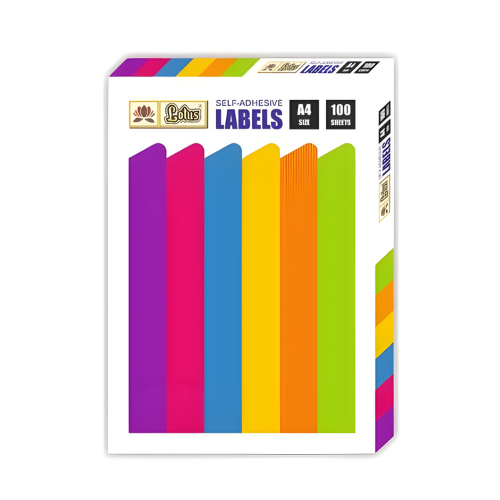 Lotus A4 ST1 Labels – Full Sheet Labels – 100 Sheets Pack – 100 Labels