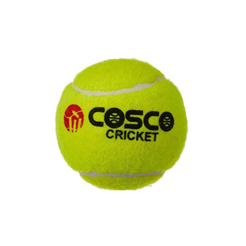 Cosco Cricket Tennis Ball | Pack of 6 | Faster Heavier and High Bounce
